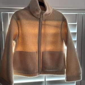 H&M Cream Teddy Jacket